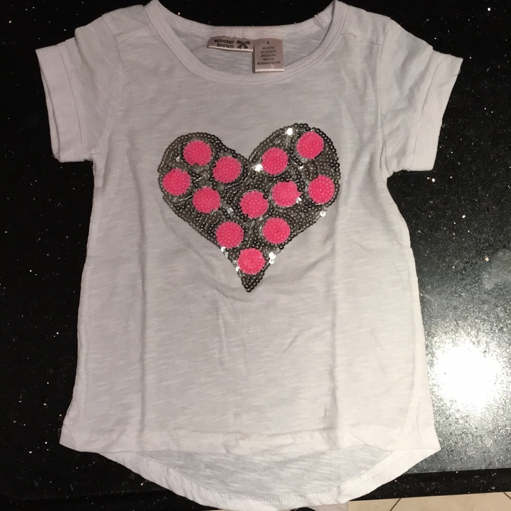 T-shirt girls 4, scooter brown brand